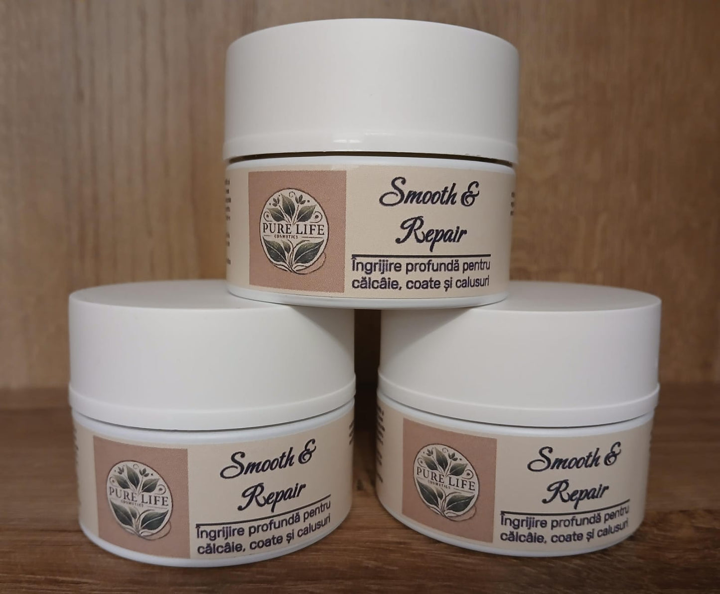 Smooth & Repair – Cremă Intensivă cu Uree 30% călcâie, coate, calusuri