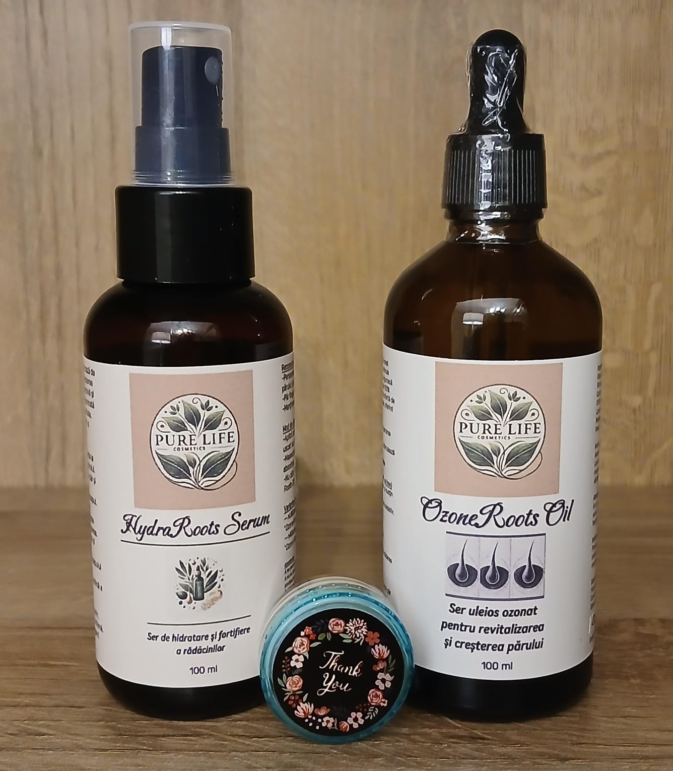 SET PROMOȚIONAL OzoneRoots Oil + HydraRoots Serum